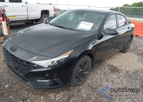 2021 Hyundai Elantra Sel из США, поврежденный, VIN KMHLS4AG9MU095193